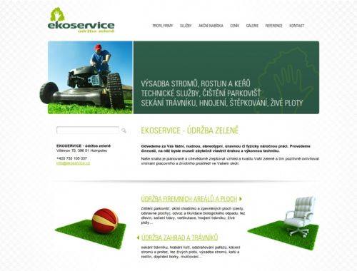 Ekoservice - údržba zeleně