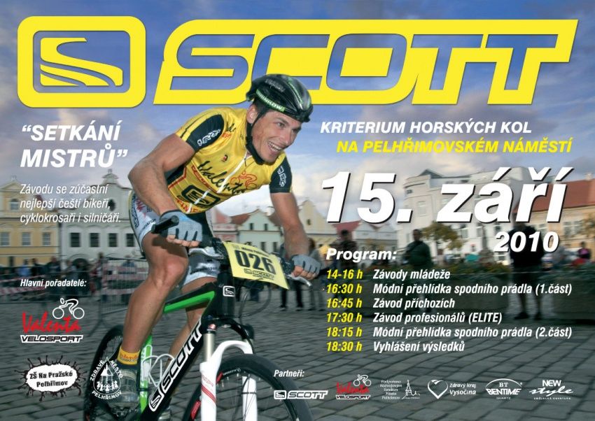 Plakát A3 Scott kriterium horských kol