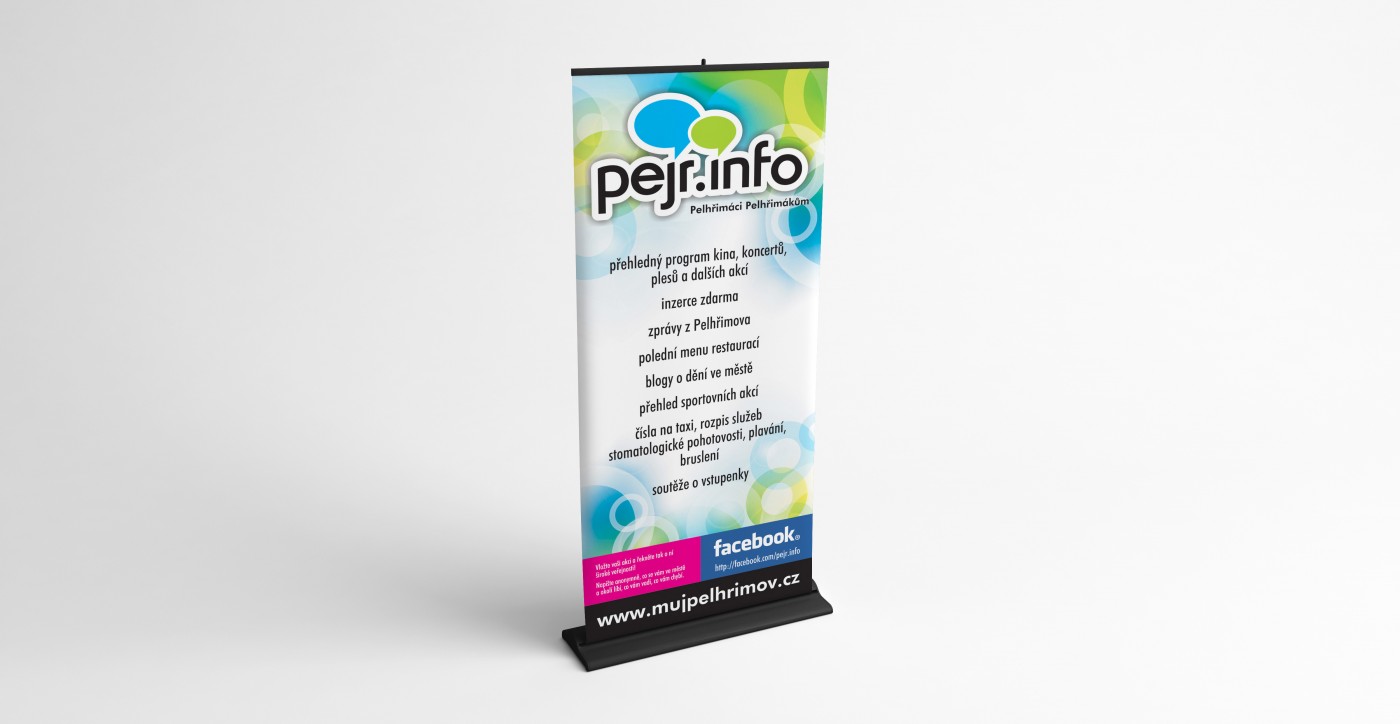 Pejr.info - informační server pro Pelhřimov a okolí - rollup banner