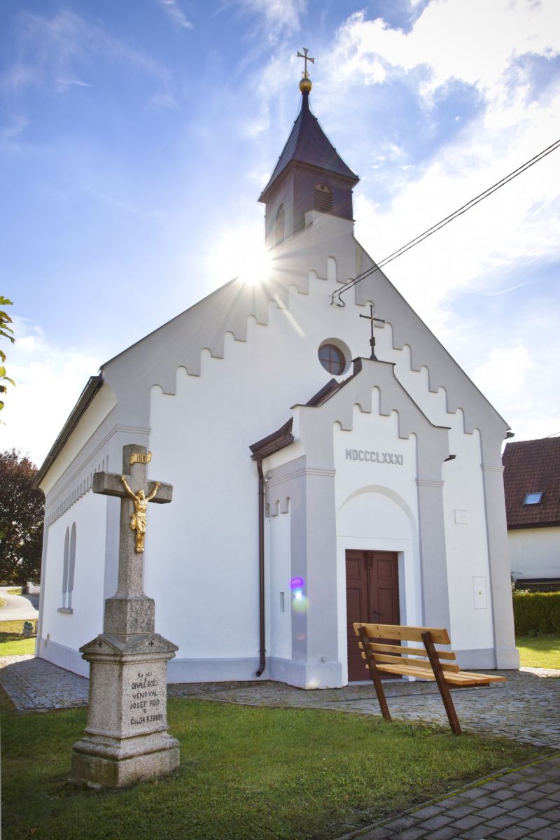 Obec Rohozná - focení pro pohlednice