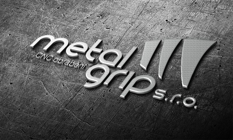 METALGRIP - výroba logotypu