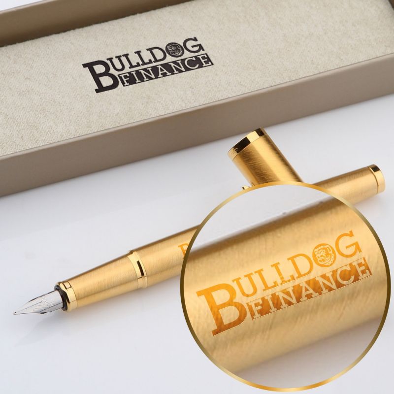 Bulldog Finance - výroba logotypu, singmaking, velkoplošný tisk