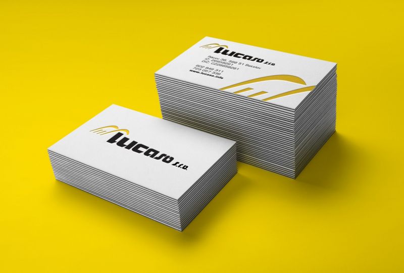 Lucaso - výroba logotypu, firemní identita