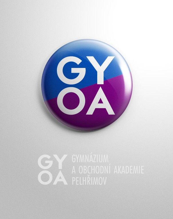 GYOA - Gymnázium a Obchodní akademie Pelhřimov - výroba logotypu, www stránky