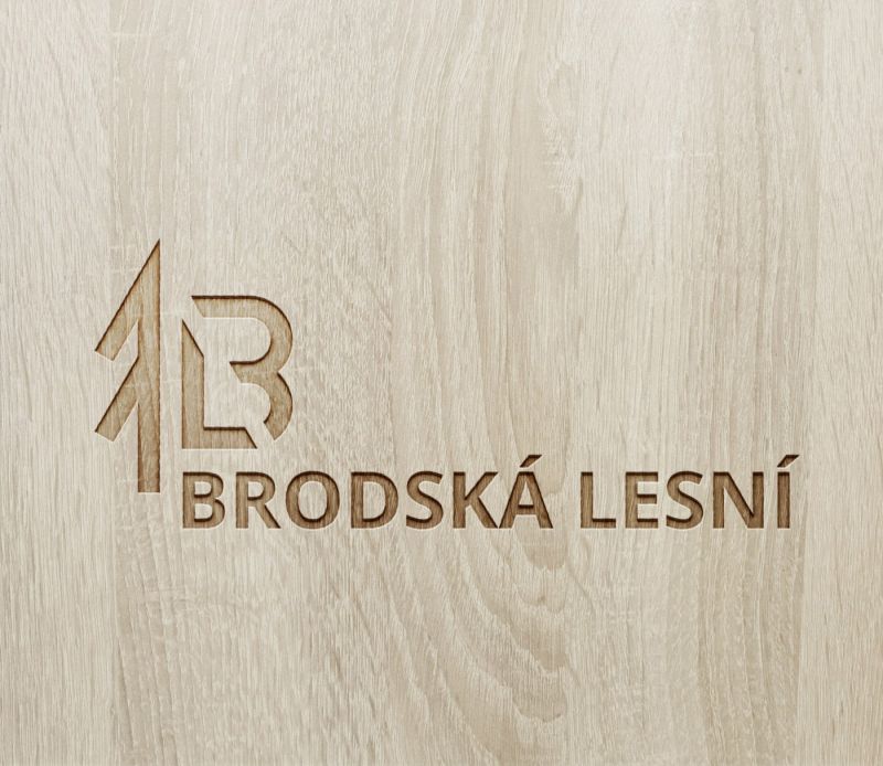 Brodská lesní - výroba loga