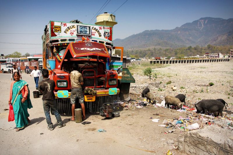 Indie - Rishikesh, 2012