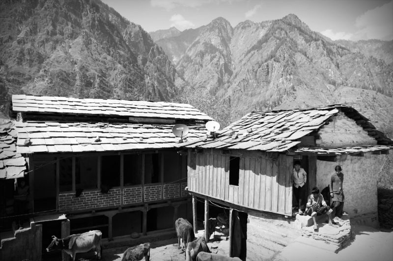 Indie - život v Parvati valley, 2012