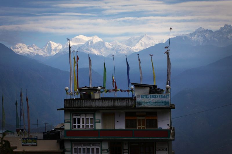 Sikkim - Kanchenjunga z Pellingu, 2015