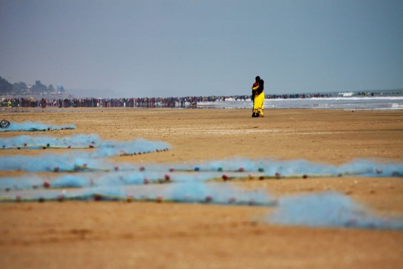 Indie - New Digha beach, 2015