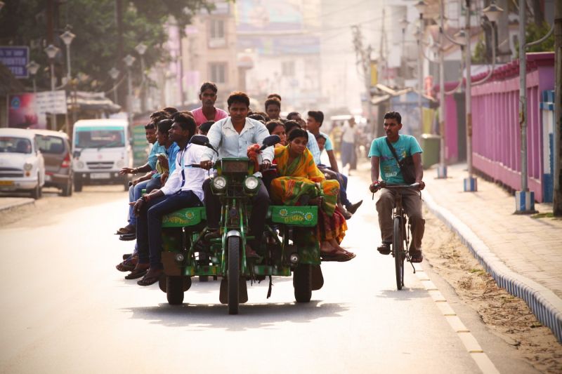 Indie - New Digha beach, 2015