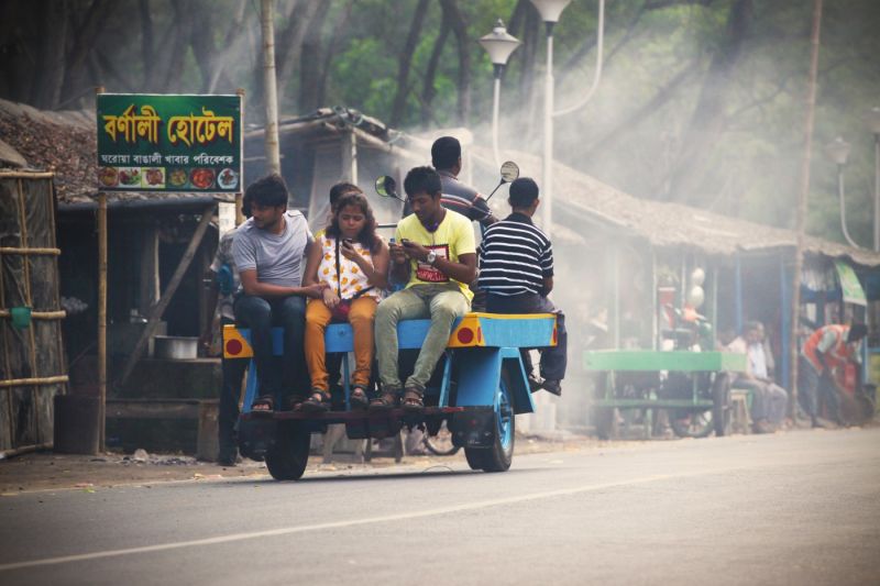 Indie - New Digha beach, 2015